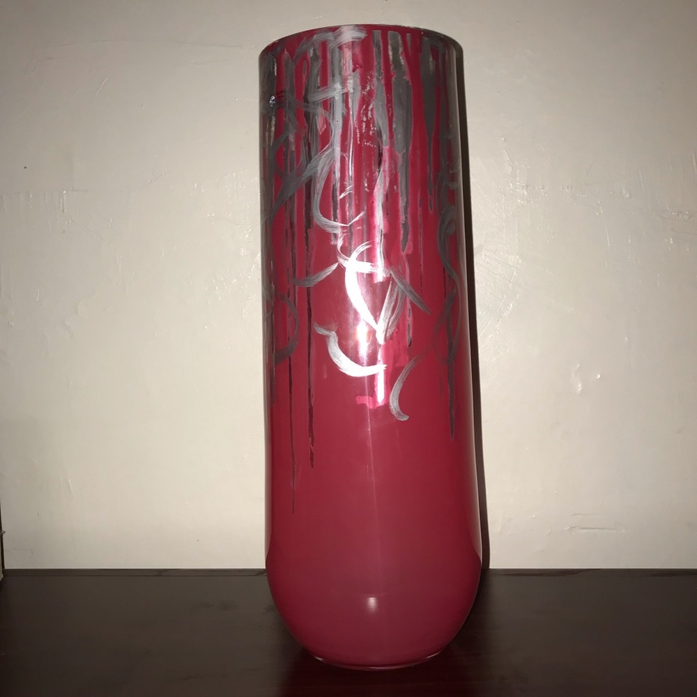 Global Views 19 1/2 inch tall Cylinder Vase.